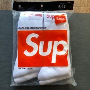 Supreme Crew Socks